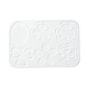Stampi in silicone per ciondoli a forma di uovo di Pasqua e trifoglio e fiore DIY-L065-01-5