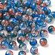 50G Transparent Crackle Acrylic Beads CACR-YW0001-01A-2