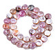 Natural Fire Crackle Agate Beads Strands G-S359-372-2