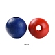 160 Stück 4 Farben 4 Juli amerikanischer Unabhängigkeitstag gemalte Naturholz runde Perlen WOOD-LS0001-01B-3