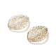 Chapado de perlas de acrílico transparente OACR-G016-36-3