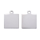 304 Stainless Steel Pendants STAS-I140-23A-S-2