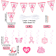 AHANDMAKER Breast Cancer Awareness Decorations DIY-GA0004-05-2