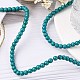 Chapelets de perles en turquoise synthétique TURQ-G106-4mm-02E-3