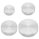 Benecreat 4 Stück drehbarer Mini-Präsentationsständer aus Aluminiumlegierung im 4-Stil für Figuren AJEW-BC0006-50-1