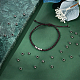 Unicraftale 200pcs 5mm Unterlegscheibe Abstandsperlen Edelstahl lose Perlen Metall kleines Loch Abstandsperlen glatte Oberfläche Perlen finden für DIY Armband Halskette Schmuckherstellung Handwerk STAS-UN0002-40A-P-2