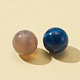 80 pièces 8 styles ensemble de perles d'agate naturelle G-FS0002-43-2