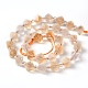 Chapelets de perles de citrine naturelle G-J390-A02-3