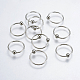 925 Sterling Silver Hoop Earrings STER-L053-04C-1
