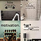 PVC Quotes Wall Sticker DIY-WH0200-060-6
