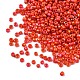 Perles de rocaille de verre opaques SEED-S023-01C-11-3