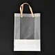 Прямоугольная прозрачная сумка-тоут ко Дню святого Валентина на заказ ABAG-M002-02A-5