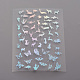 Pegatinas de plástico transparentes impermeables DIY-E015-27A-1