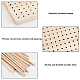 Benecreat деревянные доски для вязания крючком DIY-BC0006-36-4