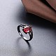 Gorgeous Brass Cubic Zirconia Finger Rings RJEW-BB23295-7A-6