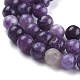 Fili di perle di pietra mica naturale di lepidolite / viola X-G-K415-6mm-4