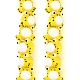 Chapelets de perles vernissées manuelles&nbsp;LAMP-P066-07D-1