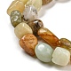 Chapelets de perles de jade naturel G-P070-02-5