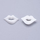 Acrylic Lip Shaped Cabochons X-BUTT-E024-B-10-2