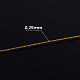 ジュエリー製作用丸銅線  アンティークブロンズ  0.25mm  30ゲージ  約492.12フィート（150m）/ロール CWIR-BC0004-0.25mm-01-3
