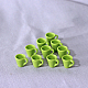 レジンミニチュアティーカップオーナメント  マイクロランドスケープガーデンドールハウスアクセサリー  小道具の装飾のふりをする  黄緑  16x13mm  10個/セット。 BOTT-PW0001-179A-1