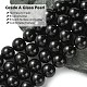 Fili di perle rotonde di perle di vetro tinto ecologico HY-A002-12mm-RB080-3