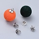 201 tasse en acier inoxydable perle peg bails pin pendentifs STAS-E030-5-4
