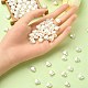 Perles d'imitation perles en plastique ABS OACR-YW0001-85A-3