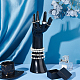 PH PandaHall 1pc Smooth Left Hand Model Black Display Stand Rack Glove Display Rack Mannequin Hands Jewelry Display Holder for Rings Bracelet Watch Home Selling Small Business ODIS-WH0329-22-4