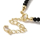 Natural Pearl & Shell & Glass Beaded Bracelets BJEW-C051-23G-3