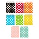 80pcs 8 Farben umweltfreundliche Kraftpapiertüten CARB-LS0001-06A-1
