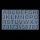 Diyキーホルダー作成キット  数字と文字のシリコンモールド付き  DIYUVレジン＆エポキシレジンジュエリー製作用  アイアン製キーリング  アルミホイルとマイクロドリルビットのセット  ミックスカラー  360x194x10mm DIY-JP0005-69-2