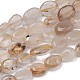 Chapelets de perles en quartz de rutile naturel G-L493-46-1