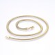 304 Stainless Steel Herringbone Chain Necklaces NJEW-F227-07G-07-1
