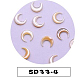 Accesorios de uñas shell decoración del arte MRMJ-S011-015D-2