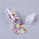 Decoraciones pendientes de cristal de la botella que desea GLAA-T008-01G-4
