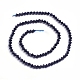 Synthetische blauen goldstone Perlen Stränge G-E560-E05-4mm-2