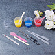 Herramientas de mezcla de resina olycraft kit de suministros de fabricación de resina con vasos de medida TOOL-OC0001-01-6