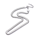 304 Stainless Steel Herringbone Chains Necklaces NJEW-G340-03P-2