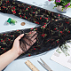 Polyester-Spitzenstoff mit Blumenmuster&nbsp;DIY-WH0888-492D-3