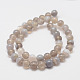 Chapelets de perles en agate rayée naturelle/agate à bandes G-K155-D-8mm-02-2