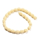 Craved Flower Synthetical Coral Bead Strands CORA-P004-B-2