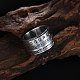 Men's Titanium Steel Finger Rings RJEW-BB18058-10-5
