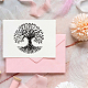 CRASPIRE Tree of Life Clear Stamps for Card Making Decoration Scrapbooking DIY-WH0167-57-0269-5