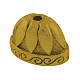 Tibetan Style Alloy Bead Cones TIBE-00748-AG-LF-1