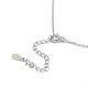 925 подвесные стерлингового серебра ожерелья NJEW-F246-02P-4