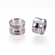 Perline di alluminio ALUM-J001-01S-6mm-2