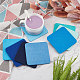 CRASPIRE Felt Coasters Drinks Coasters Non Slip Absorbent Coasters Washable Cup Mats Coaster Sets with Matching Felt Coaster Holders for Drinks DIY-CP0008-34-5