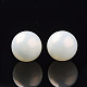 ABS Plastic Imitation Pearl Beads SACR-N005-B-01-2