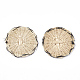 Handmade Reed Cane/Rattan Woven Beads X-WOVE-T006-059-2